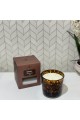 شمعه عطرية زجاج 500 غرام برائحه ( MIRACLK) SCENTED CANDLE