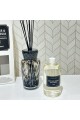 فواحه عطرية مع عيدان زجاج 500مل  برائحه ( PEAR&FREESIL) HOME FRAGRANCE